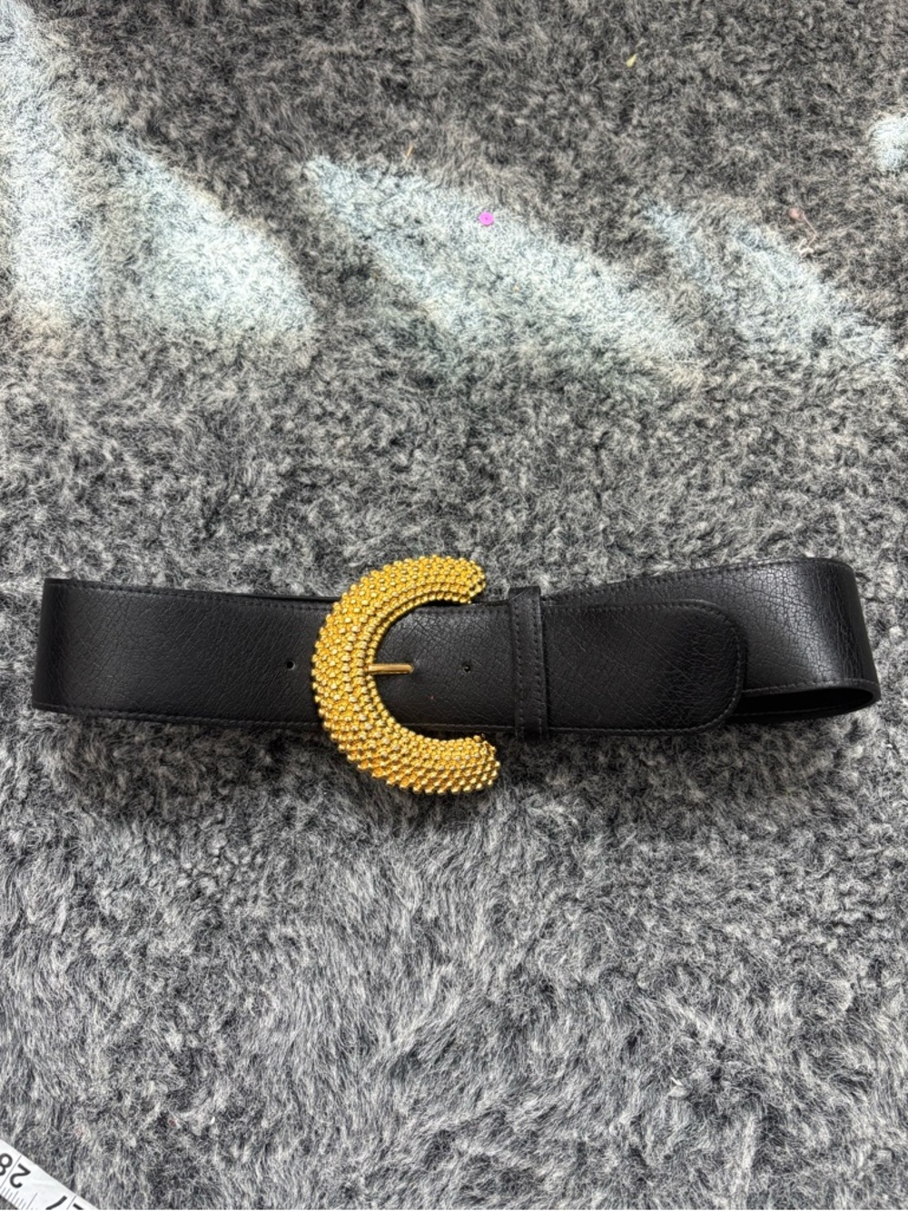 Vintage The Limited black leather belt
